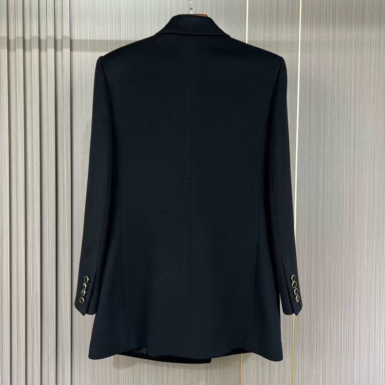 Saint Laurent Paris Saint Laurent Smoking Jacket Blazer Coat-yf Size US M / EU 48-50 / 2 - 2 Thumbnail
