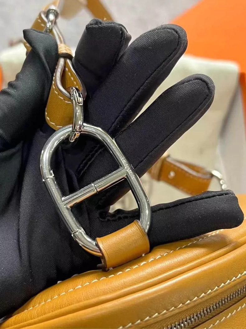 Hermes Hermes Sesame Pig Nose Waist Bag-yf Size ONE SIZE - 4 Thumbnail