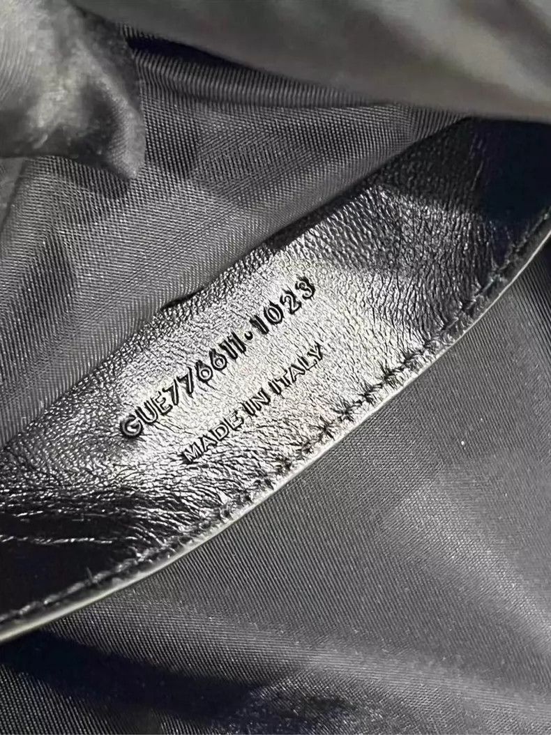 Yves Saint Laurent YSL Nylon Messenger Bag in Black-yf Size ONE SIZE - 7 Thumbnail