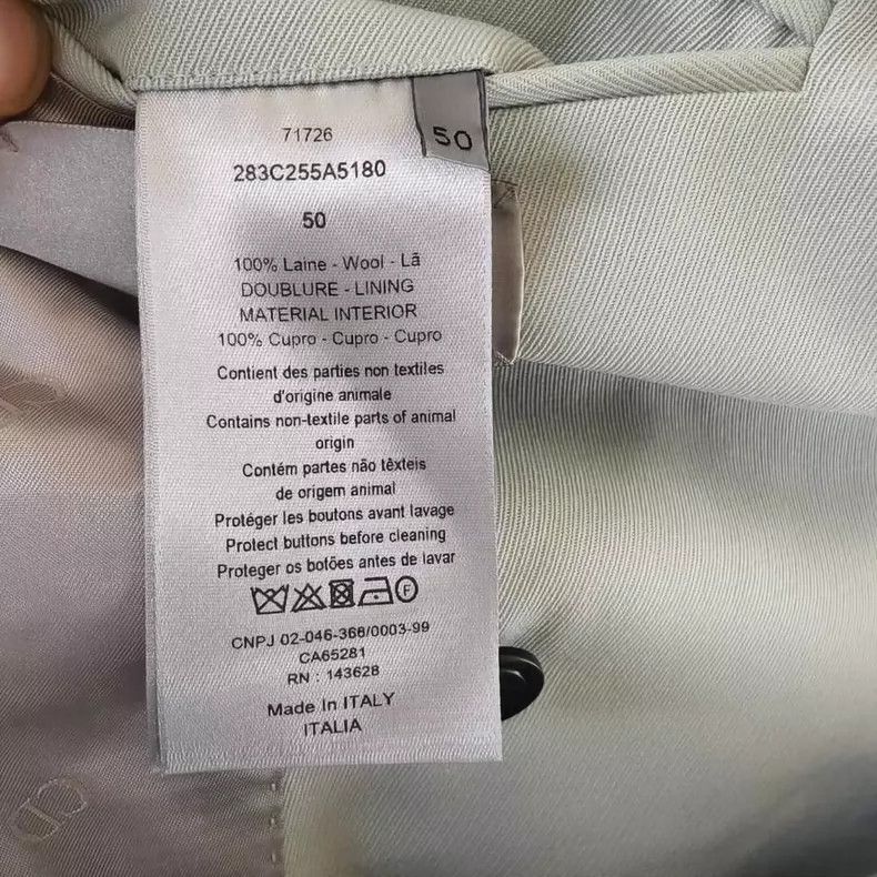 Dior DIOR Qblique Wool Suit Jacket for Men-yf Size US M / EU 48-50 / 2 - 4 Thumbnail