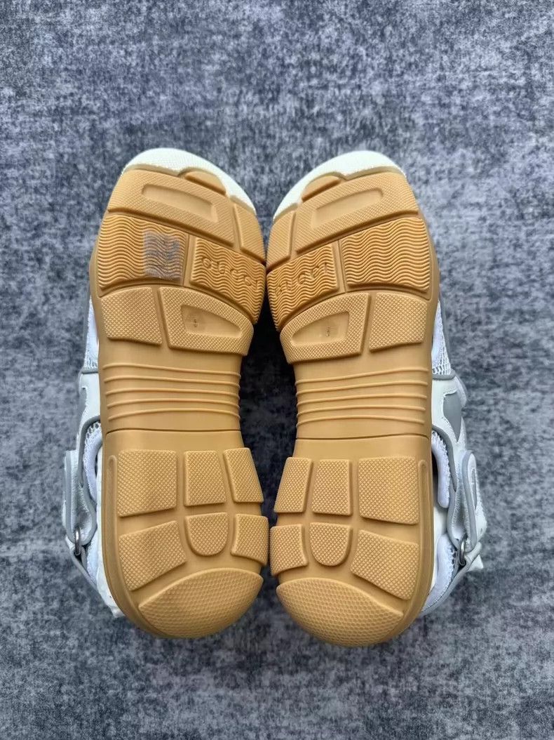 Gucci Gucci Leather Mesh Velcro Beach Sandals-yf Size US 10 / EU 43 - 7 Thumbnail