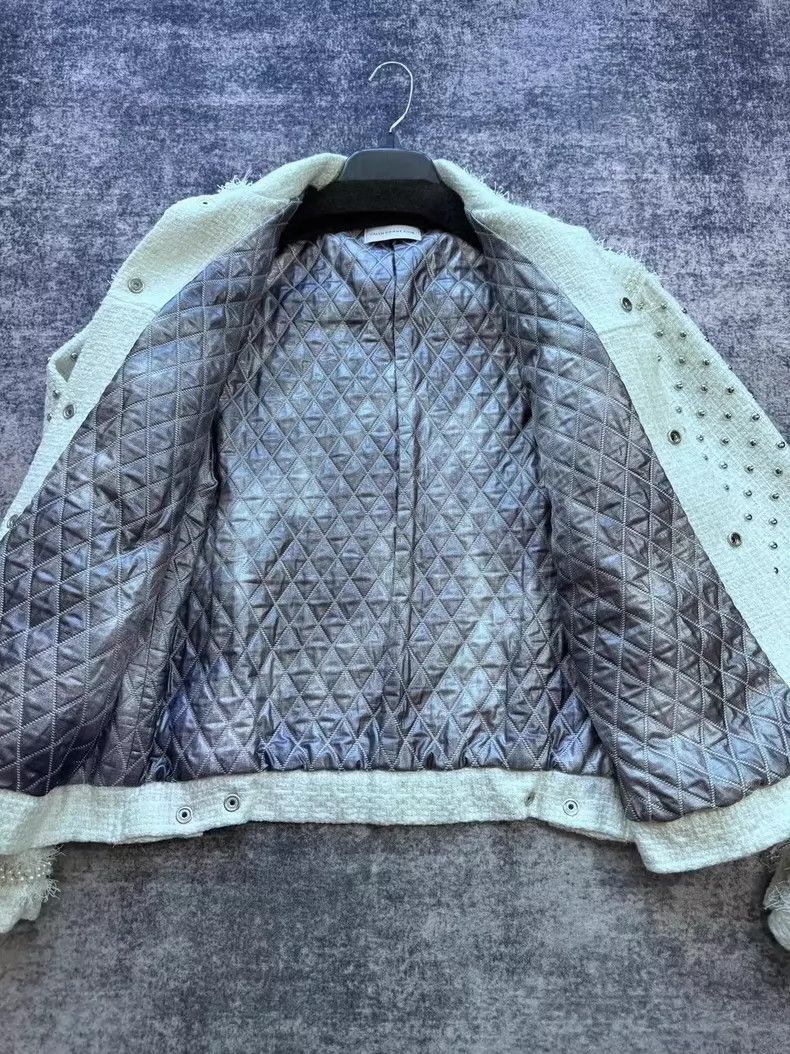 Faith Connexion Faith Connexion Pearl Detail Jacket-yf Size US M / EU 48-50 / 2 - 3 Thumbnail