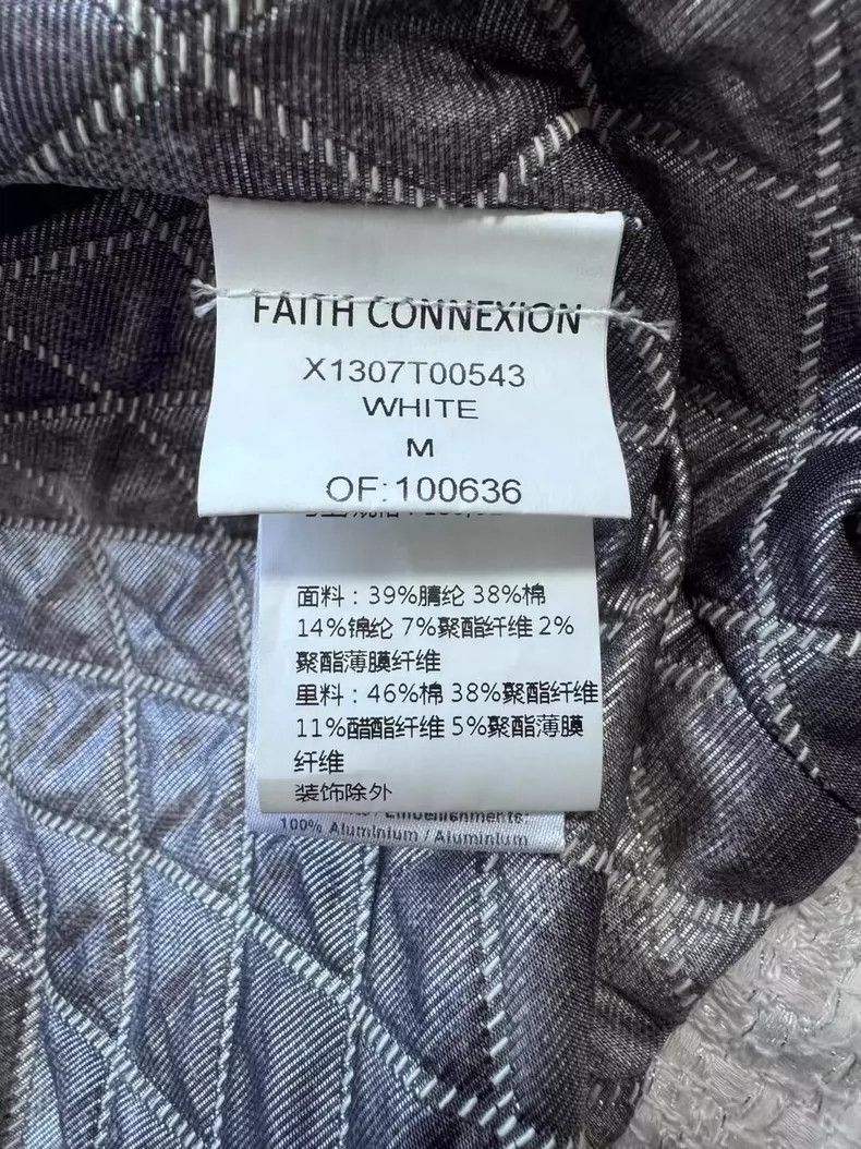 Faith Connexion Faith Connexion Pearl Detail Jacket-yf Size US M / EU 48-50 / 2 - 7 Thumbnail
