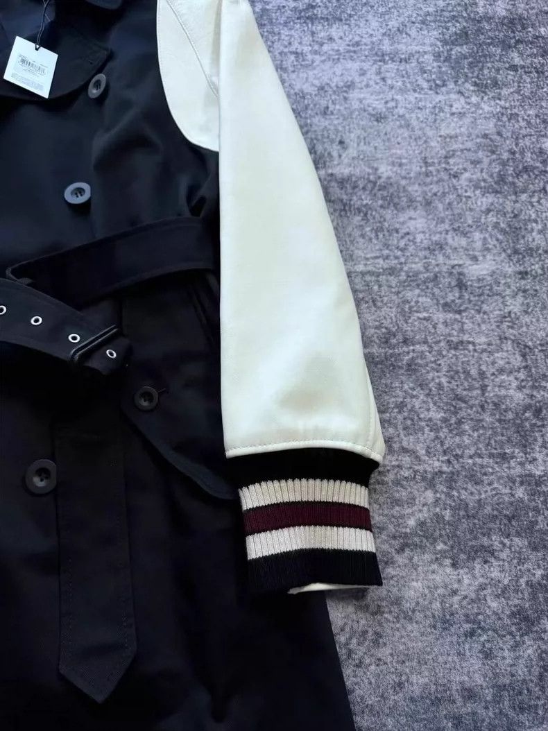 Coach Coach Black and White Sleeve Trench Coat-yf Size US L / EU 52-54 / 3 - 4 Thumbnail
