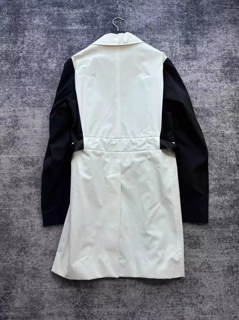 Dior Dior Black and White Belted Trench Coat-yf Size US XXL / EU 58 / 5 - 2 Thumbnail