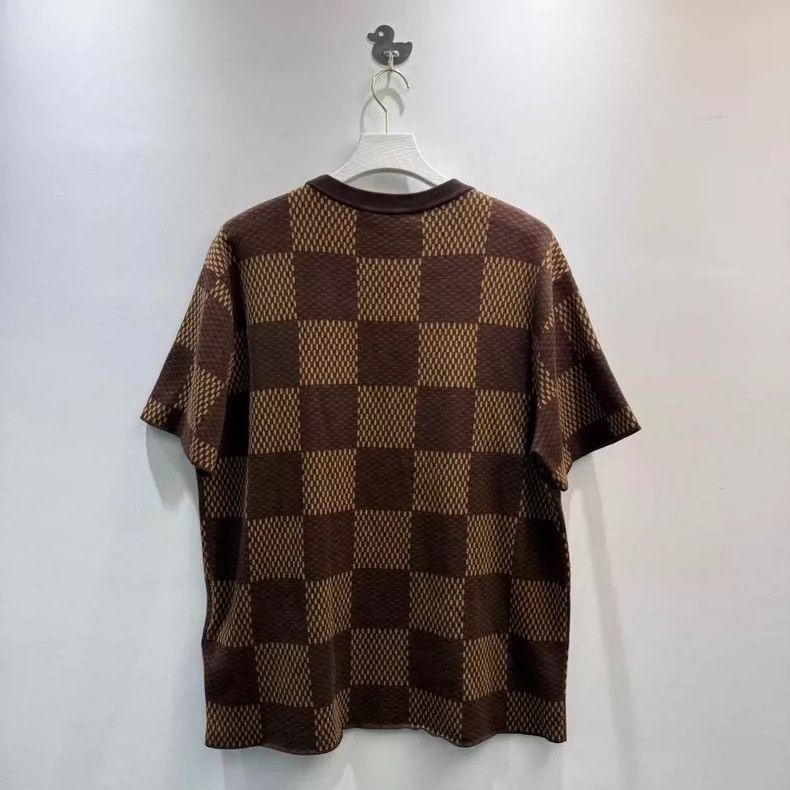 Louis Vuitton LV Louis Vuitton Logo Short Sleeve Shirt-yf Size US L / EU 52-54 / 3 - 4 Thumbnail