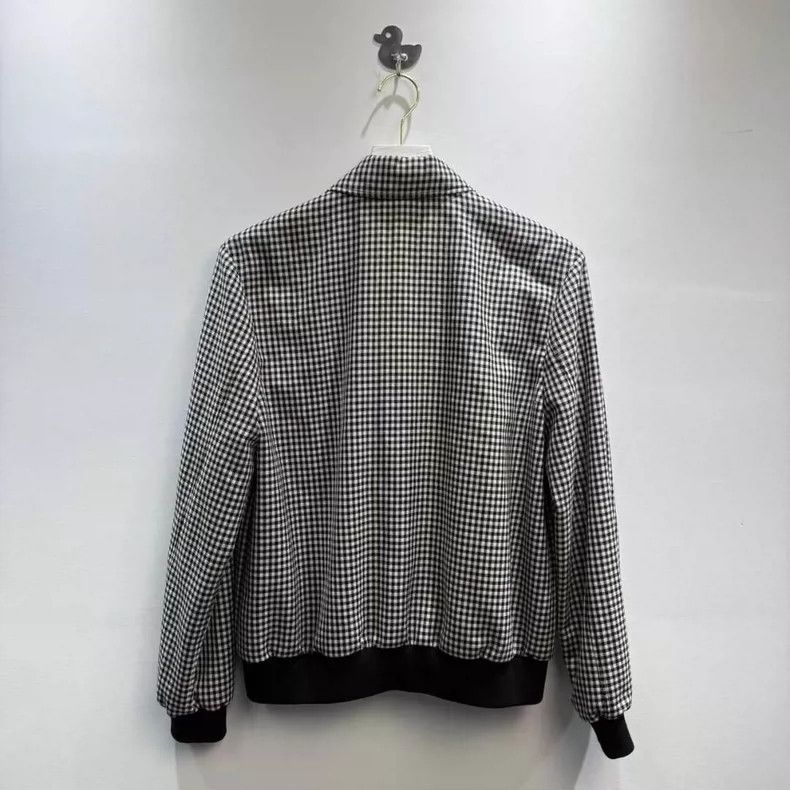Miu Miu Miumiu New Gingham Check Pattern Jacket-yf Size US M / EU 48-50 / 2 - 4 Thumbnail