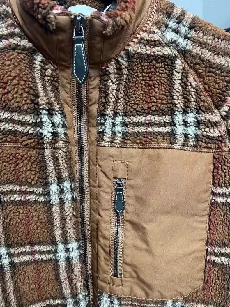 Burberry Burberry Teddy Check Jacket in Size Medium-yf Size US M / EU 48-50 / 2 - 3 Thumbnail