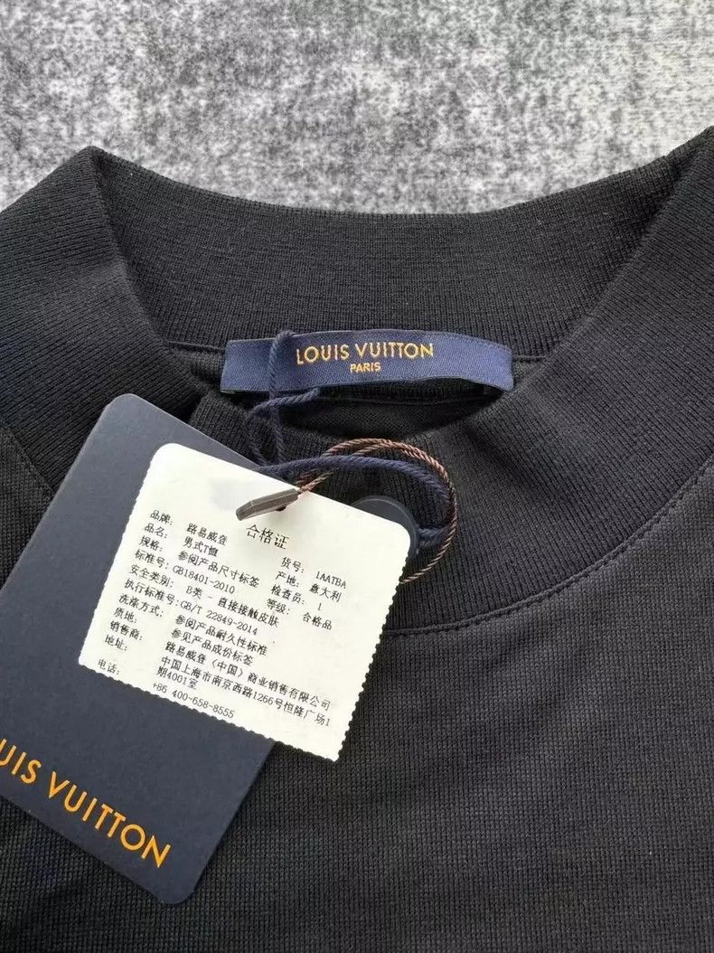 Louis Vuitton Louis Vuitton Black Wool Embroidered Knit Top-yf Size US XL / EU 56 / 4 - 4 Thumbnail