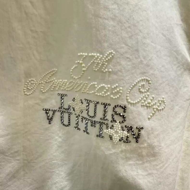 Louis Vuitton Louis Vuitton Long Sleeve Logo Shirt-yf Size US XL / EU 56 / 4 - 2 Thumbnail
