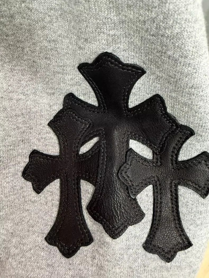 Chrome Hearts Chrome Hearts Gray Cross Sweatshirt-yf Size US S / EU 44-46 / 1 - 4 Thumbnail