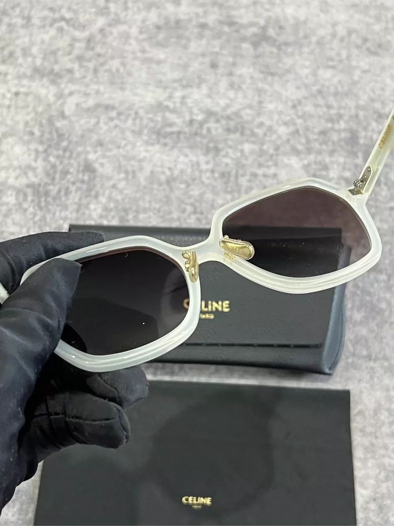 Celine Celine Logo Sunglasses With Case-yf Size ONE SIZE - 4 Thumbnail