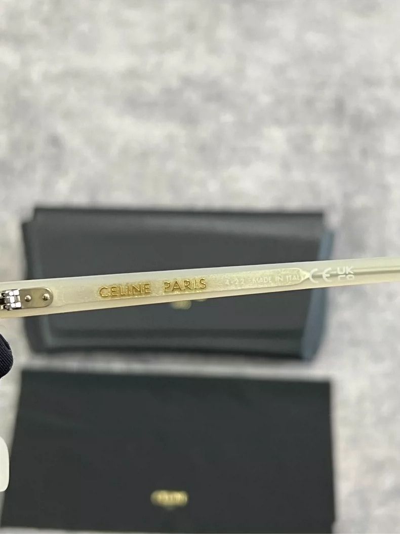 Celine Celine Logo Sunglasses With Case-yf Size ONE SIZE - 5 Thumbnail