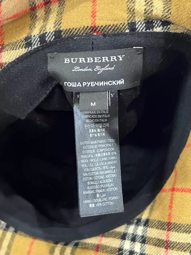 Burberry Burberry Wool Fisherman Bucket Hat-yf Size ONE SIZE - 3 Thumbnail