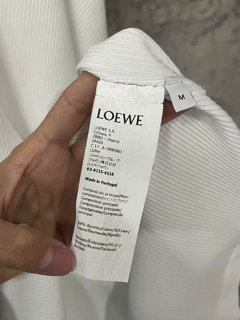 Loewe Loewe Long Sleeve Waffle Top Size M-yf Size US M / EU 48-50 / 2 - 7 Thumbnail