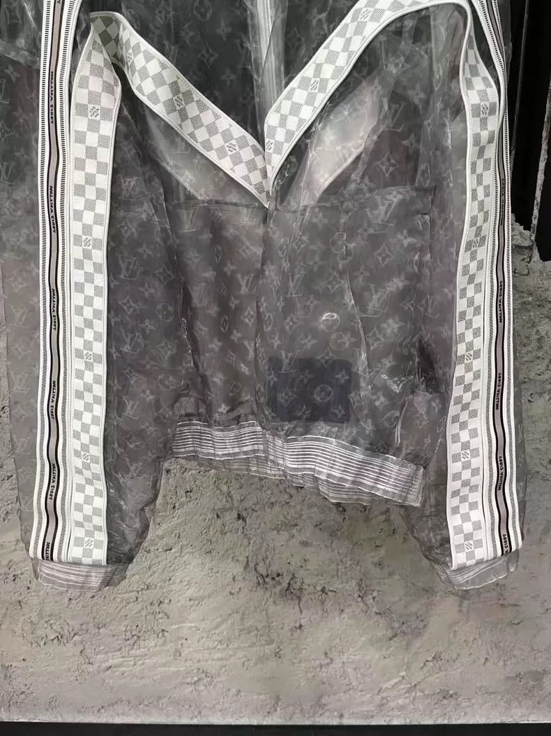 Louis Vuitton Louis Vuitton Checkered Zip Jacket-yf Size US XL / EU 56 / 4 - 4 Thumbnail