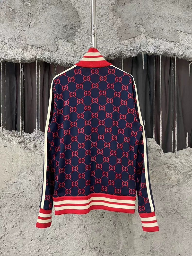 Gucci Gucci Logo Zip Jacket-yf Size US S / EU 44-46 / 1 - 2 Thumbnail
