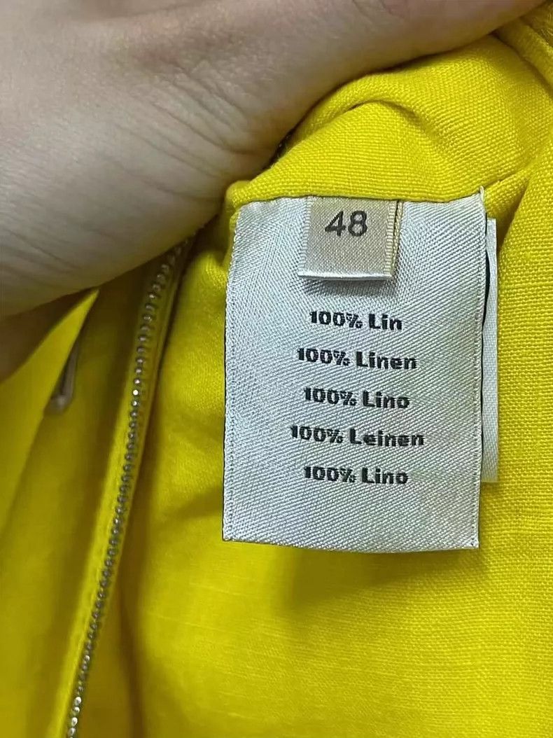 Hermes Hermes Yellow Zipper Jacket-yf Size US L / EU 52-54 / 3 - 7 Thumbnail