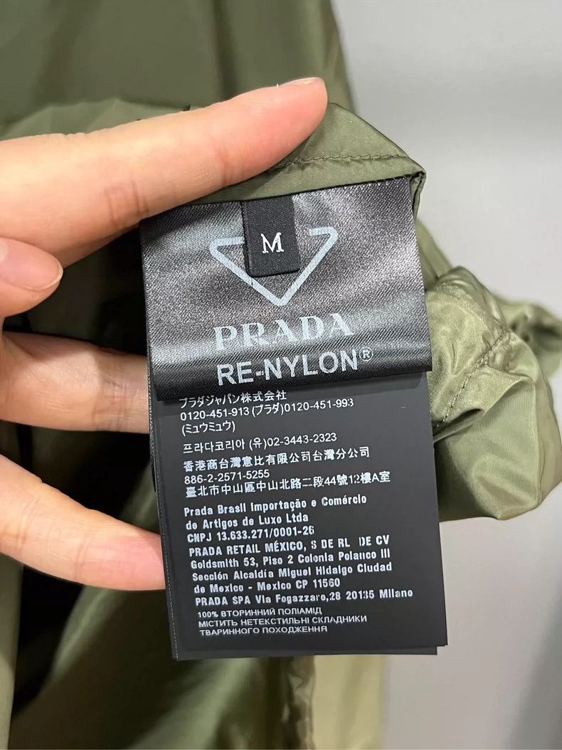 Prada Prada New Green Windbreaker Jacket-yf Size US M / EU 48-50 / 2 - 4 Thumbnail