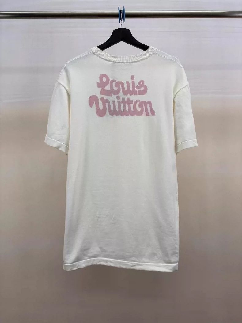 Louis Vuitton Louis Vuitton LV x Tyler Knit Logo Short Sleeve-yf Size US L / EU 52-54 / 3 - 2 Thumbnail