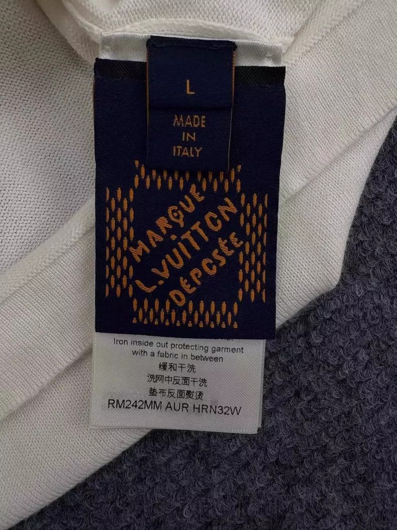 Louis Vuitton Louis Vuitton LV x Tyler Knit Logo Short Sleeve-yf Size US L / EU 52-54 / 3 - 6 Thumbnail