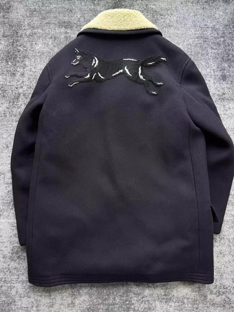 Gucci Gucci Black Panther Embroidered Teddy Coat-yf Size US L / EU 52-54 / 3 - 2 Thumbnail
