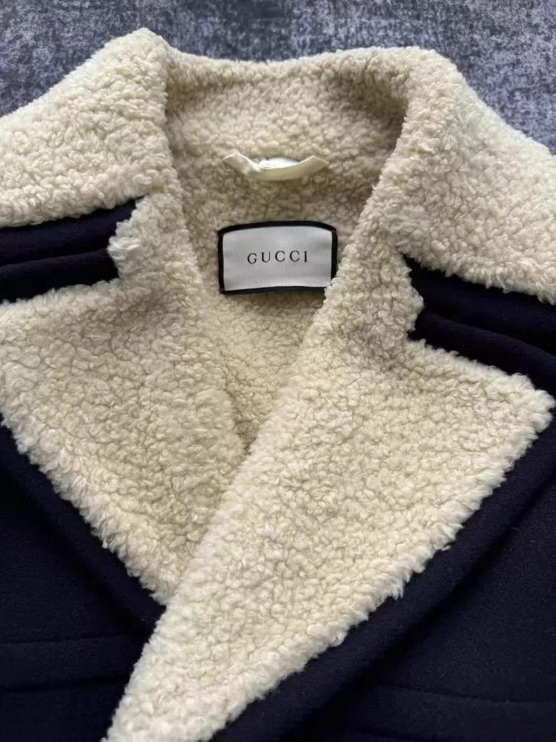 Gucci Gucci Black Panther Embroidered Teddy Coat-yf Size US L / EU 52-54 / 3 - 4 Thumbnail
