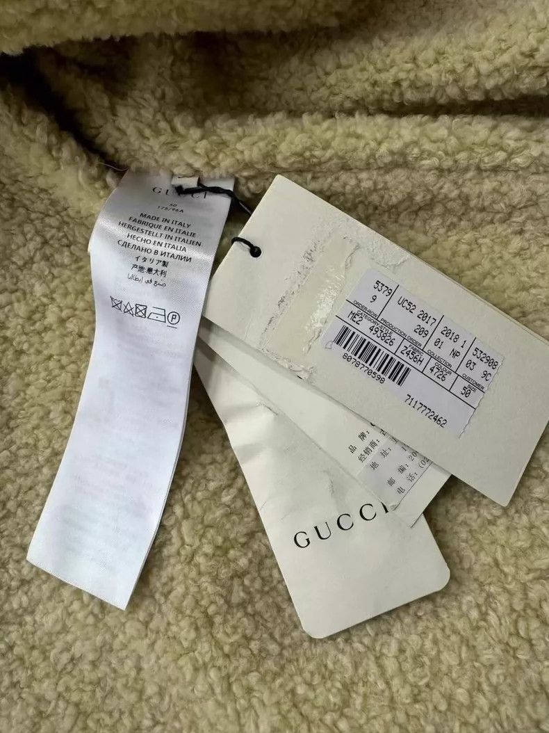 Gucci Gucci Black Panther Embroidered Teddy Coat-yf Size US L / EU 52-54 / 3 - 6 Thumbnail