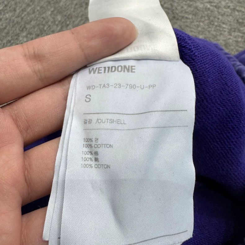 WE11DONE We11done Purple Sports Pants Size S-yf Size US 26 / EU 42 - 5 Thumbnail