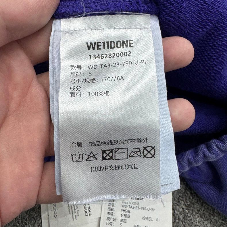 WE11DONE We11done Purple Sports Pants Size S-yf Size US 26 / EU 42 - 4 Thumbnail