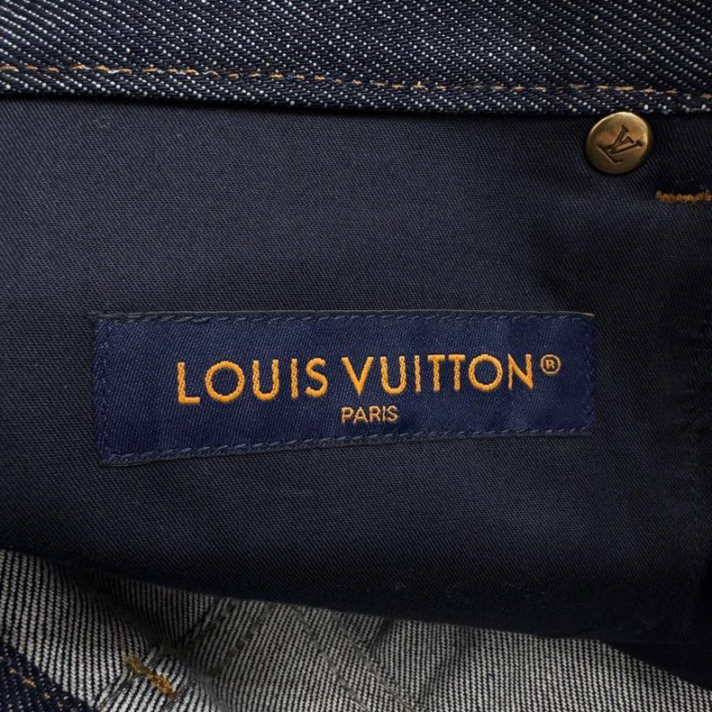 Louis Vuitton Louis Vuitton Embroidered Denim Pants Size 26-yf Size US 26 / EU 42 - 4 Thumbnail