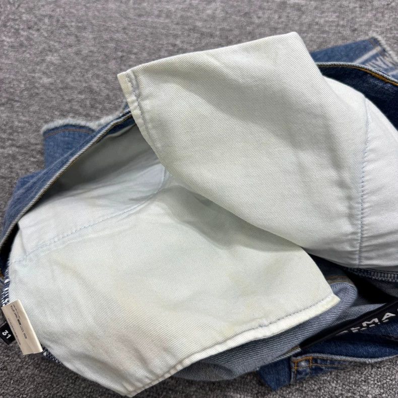 Balmain Balmain Distressed Denim Shorts Size 31-yf Size US 31 - 4 Thumbnail