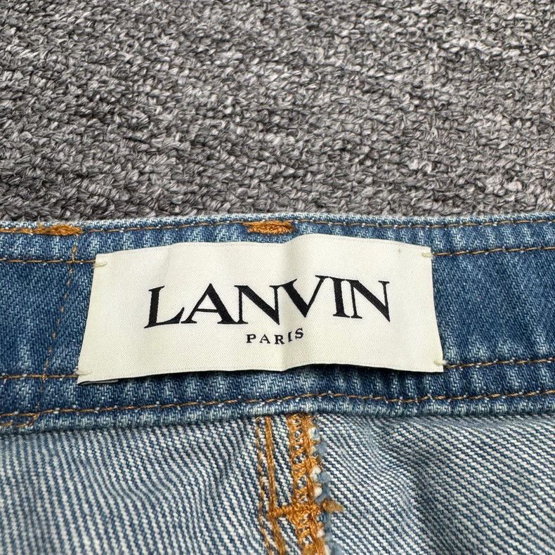 Lanvin Lanvin Straight Leg Denim Pants Size 38-yf Size US 38 / EU 54 - 4 Thumbnail