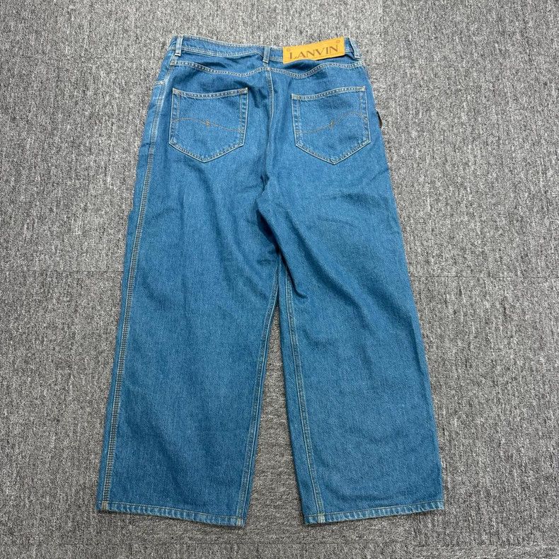 Lanvin Lanvin Straight Leg Denim Pants Size 38-yf Size US 38 / EU 54 - 2 Thumbnail