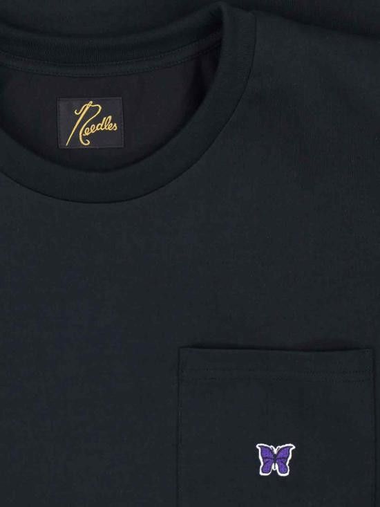 Needles NEEDLES Men T-Shirts QV362 C BLACK Black Size US M / EU 48-50 / 2 - 3 Thumbnail