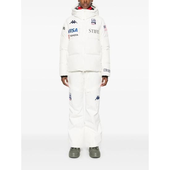 Kappa KAPPA Women Jackets 331Q3TW XPR WHITE Size S / US 4 / IT 40 - 3 Thumbnail
