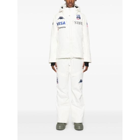 Kappa KAPPA Women Bubble Jackets 321T6DW XPR WHITE Size L / US 10 / IT 46 - 5 Thumbnail