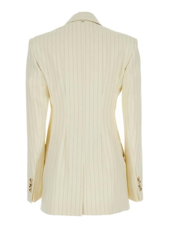Sportmax SPORTMAX Women Suit Jackets 2412041062600001 White Size M / US 6-8 / IT 42-44 - 2 Thumbnail
