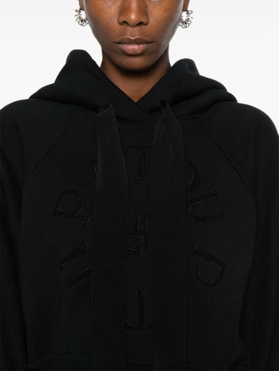 Patou PATOU Women Hoodies JE0699995 999B Black Size L / US 10 / IT 46 - 2 Thumbnail