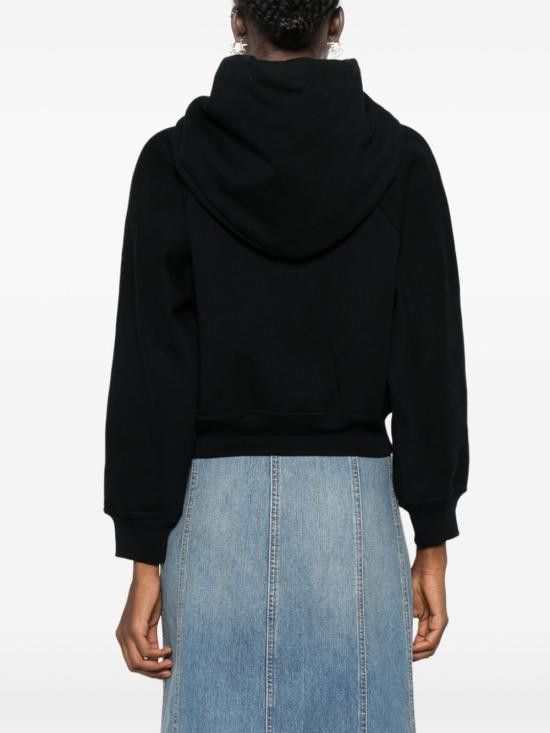 Patou PATOU Women Hoodies JE0699995 999B Black Size L / US 10 / IT 46 - 5 Thumbnail