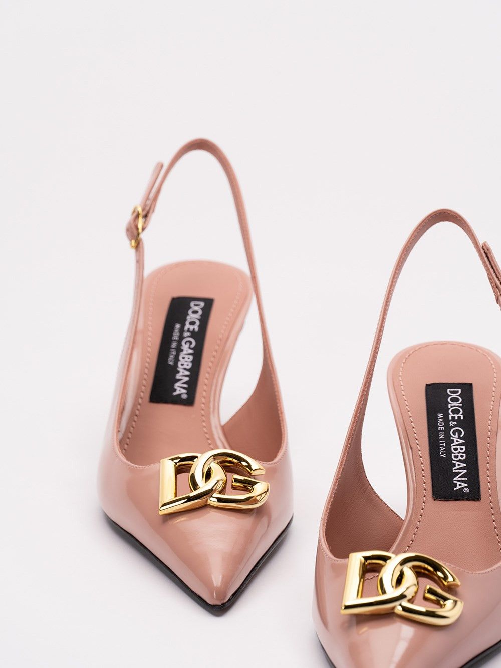 Dolce & Gabbana Slingbacks with `DG` Logo Size US 8 / IT 38 - 5 Thumbnail