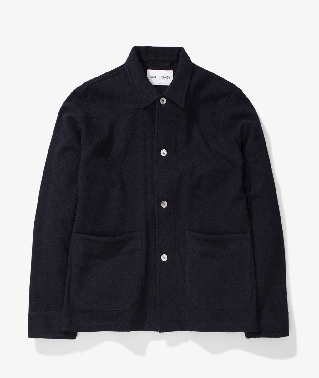 Our Legacy Our Legacy Archive Box Jacket in Light cash wool