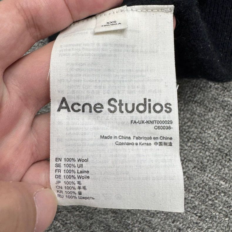 Acne Studios Acne Studios V-Neck Cardigan Wool Sweater-yf Size US XXS / EU 40 - 4 Thumbnail