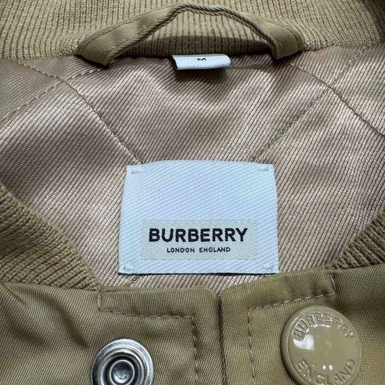 Burberry Burberry Striped Bomber Flight Jacket-yf Size US M / EU 48-50 / 2 - 3 Thumbnail