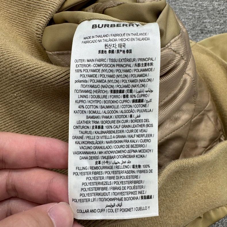 Burberry Burberry Striped Bomber Flight Jacket-yf Size US M / EU 48-50 / 2 - 4 Thumbnail