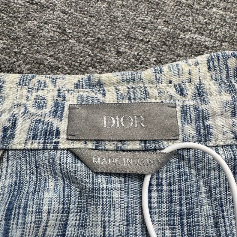 Dior Dior Printed Long Sleeve Shirt-yf Size US M / EU 48-50 / 2 - 4 Thumbnail