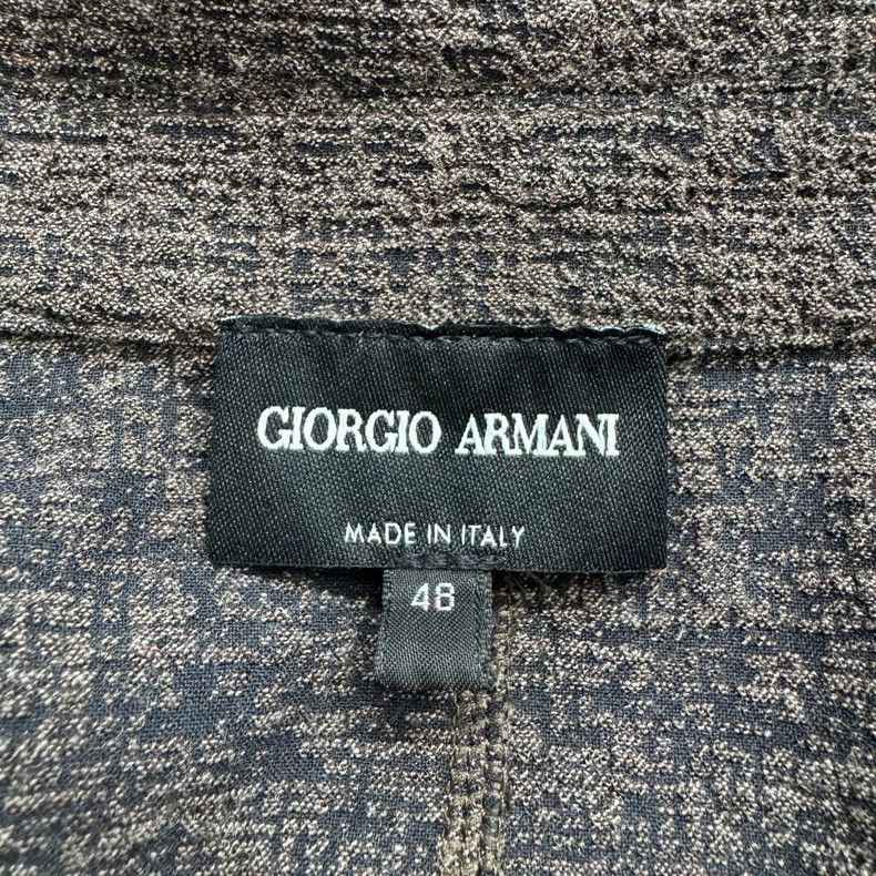 Emporio Armani Giorgio Armani Mixed Fabric Jacket-yf Size US M / EU 48-50 / 2 - 3 Thumbnail