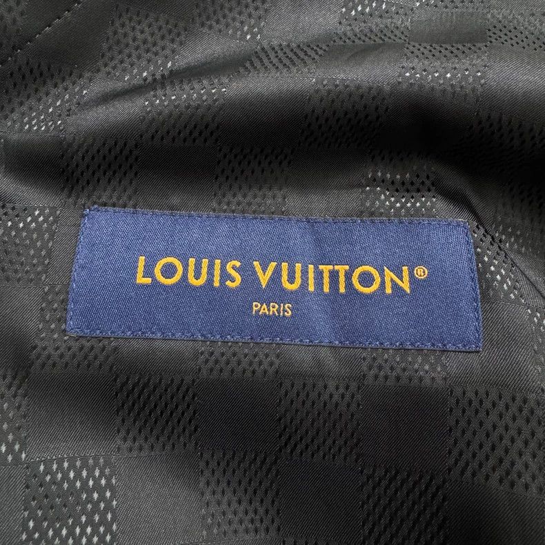 Louis Vuitton Louis Vuitton Turquoise Short Blazer Jacket-yf Size US XXL / EU 58 / 5 - 4 Thumbnail