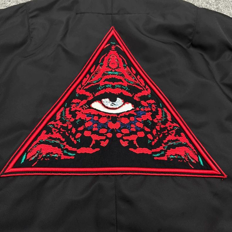 Givenchy Givenchy Black Cotton Bomber Jacket-yf Size US XL / EU 56 / 4 - 3 Thumbnail