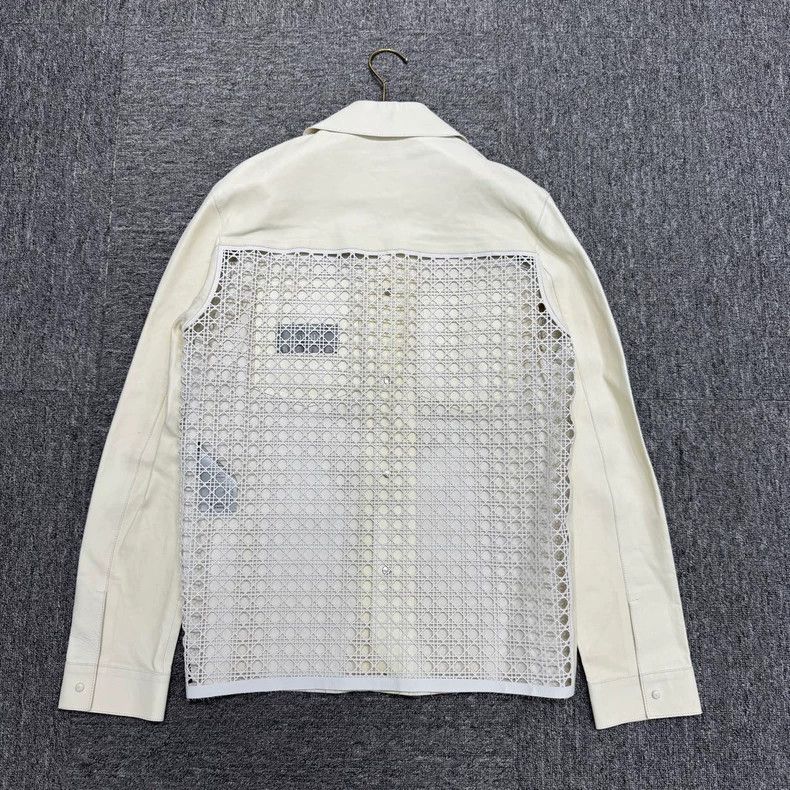Dior Dior Hollow Lambskin Leather Jacket-yf Size US L / EU 52-54 / 3 - 2 Thumbnail